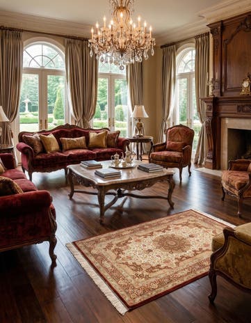 3' 3 x 5' 2 Ghom Silk Rug