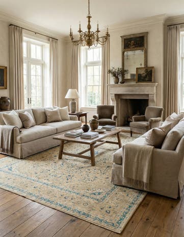 9' 7 x 13' Hand Knotted Ultra Vintage Persian Wool Rug