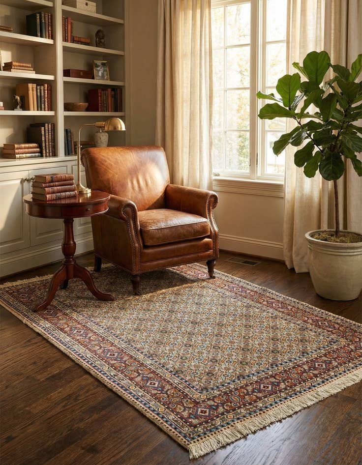 Detail image of 3' 3 x 4' 10 Mood Wool Rug