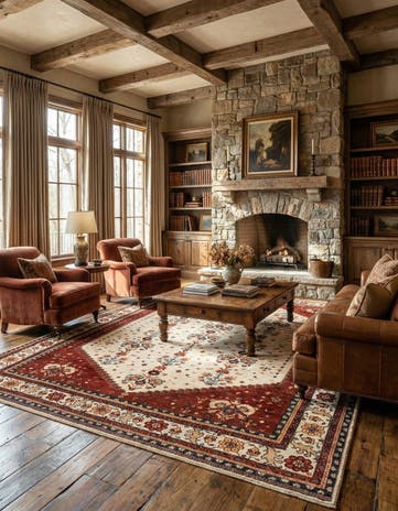 8' 2 x 11' 4 Hand Knotted Luribaft Rug