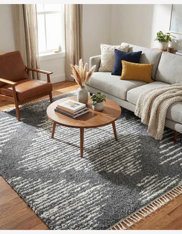 10' x 10' Serenity Shag Square Rug