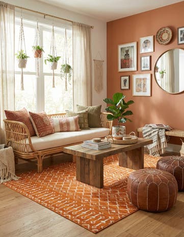 7' x 10' Kasbah Trellis Rug