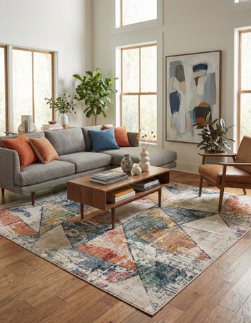 10' 2 x 10' 2 Gemstone Square Rug