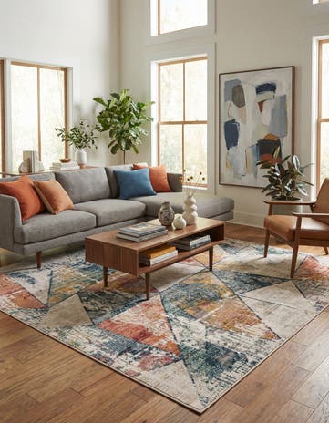10' 2 x 10' 2 Gemstone Square Rug