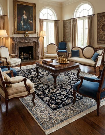 8' 4 x 11' 7 Nain Rug