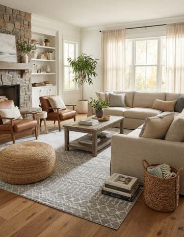 10' 8 x 16' 5 Kasbah Trellis Rug
