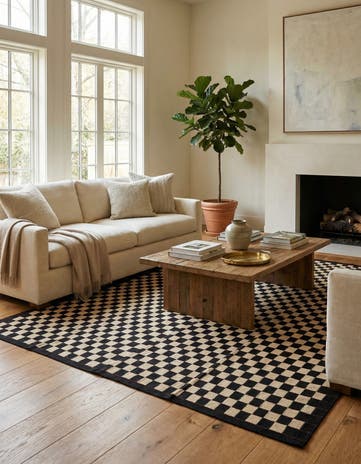 8' 1 x 9' 8 Hand Woven Kilim Modern Wool Rug