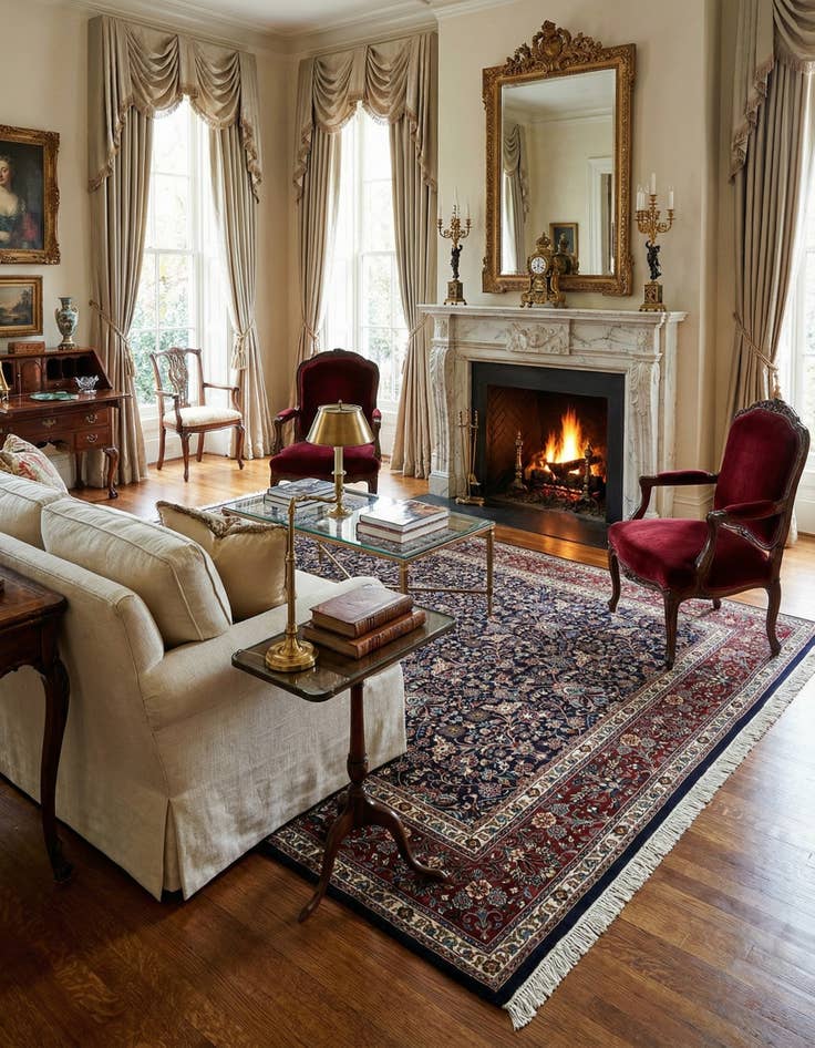 Detail image of 6' 7 x 9' 7 Mood Wool Rug