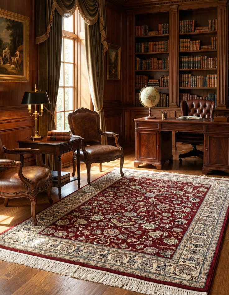 Detail image of 4' 1 x 6' 2 Lahour Rug