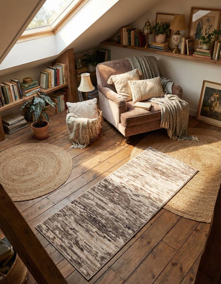 Detail image of 2' x 8' Oasis Runner Rug