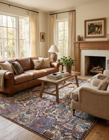 7' 10 x 10' Washable Timeless Rug