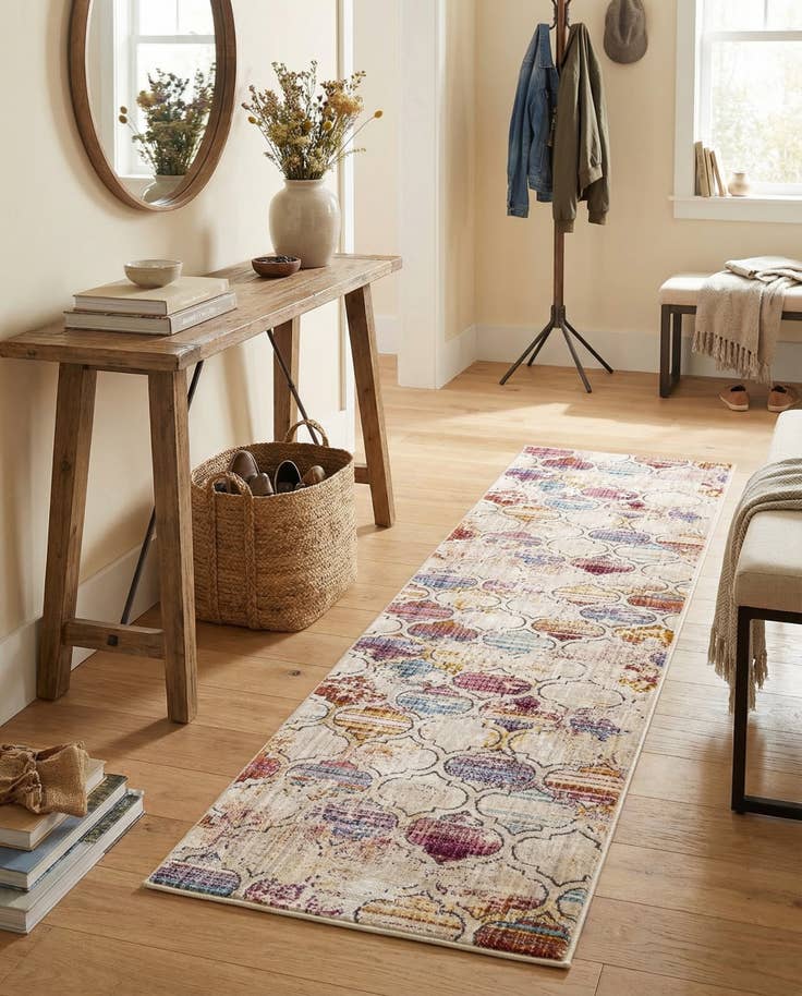 Detail image of 2' x 8' Deepa Runner Rug