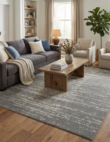 Dark Gray Georgia Rug