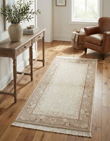 2' 7 x 4' 11 Hand Knotted Darya Wool Rug