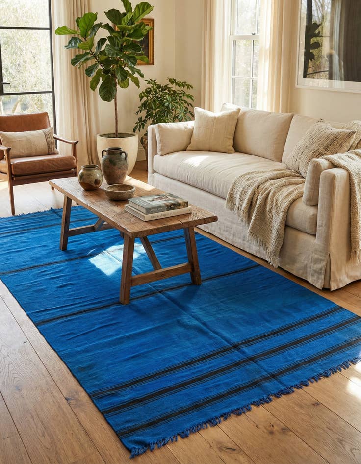 Detail image of 5' 5 x 14' 8  Hand Knotted Moroccan Oriental Wool Runner Rug