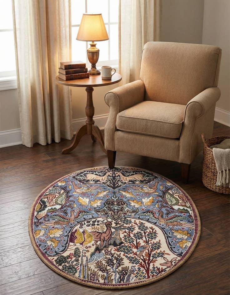 Detail image of  2' x 3' 1 Timeless Oval Rug
