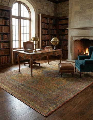 8' 1 x 11' 3 Amina Wool Rug