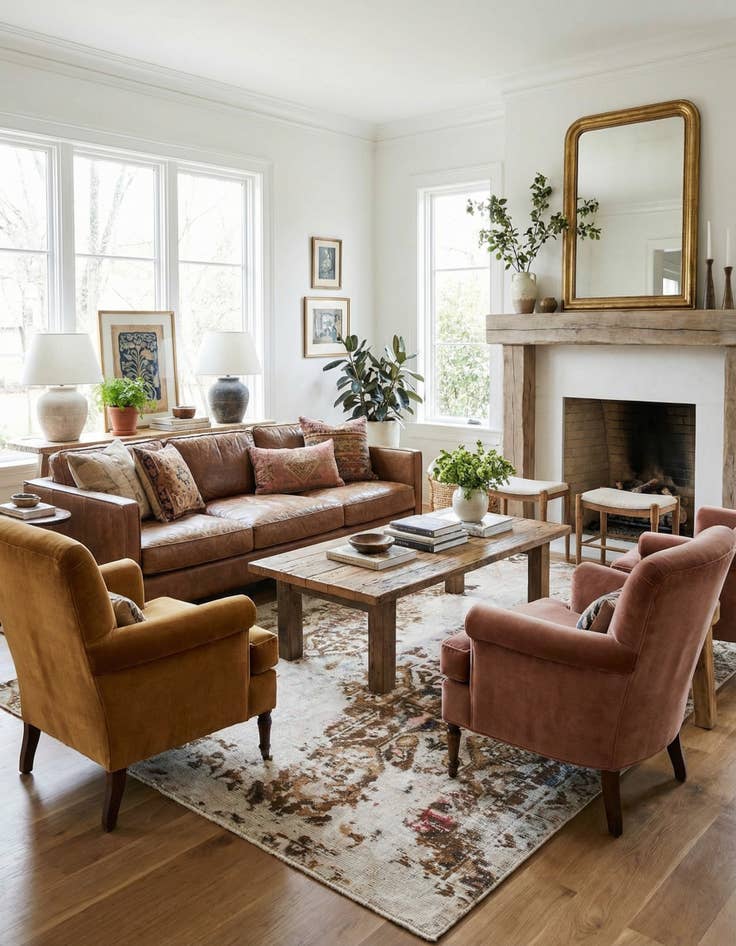 Detail image of  5' 10 x 8' 6  Hand Knotted Ultra Vintage Persian Wool Rug