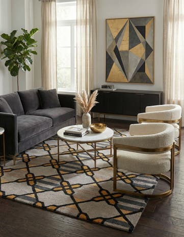 8' 1 x 10' 1 Luna Wool Rug