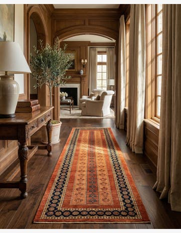 2' 11 x 9' 11 Luribaft Runner Rug