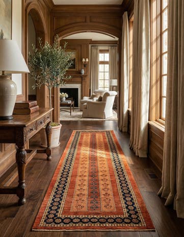2' 11 x 9' 11 Luribaft Runner Rug