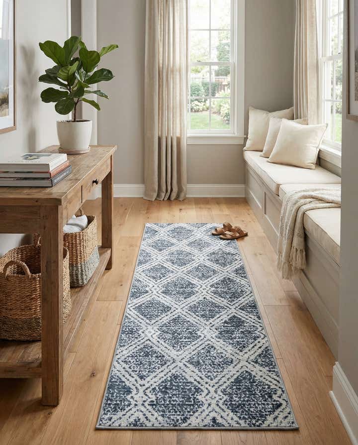 2' x 6' Kamala Washable Runner Rug