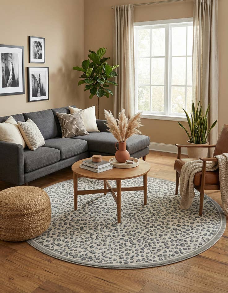 Detail image of 7' 10 x 7' 10 Savannah Round Rug