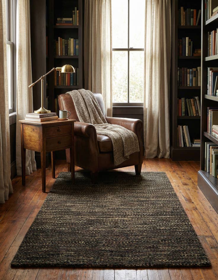 Detail image of  3' 1 x 5' 2  Hand Knotted Kashkuli Gabbeh Oriental Wool Rug