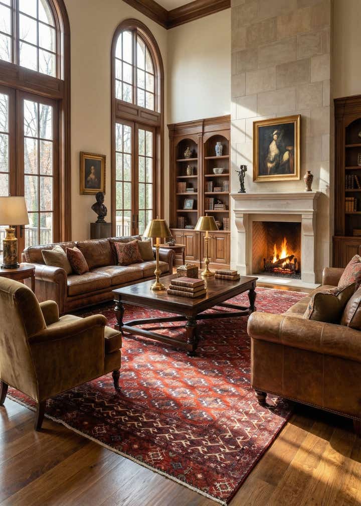 9' 10 x 13' 2 Hand Knotted Torkaman Wool Rug