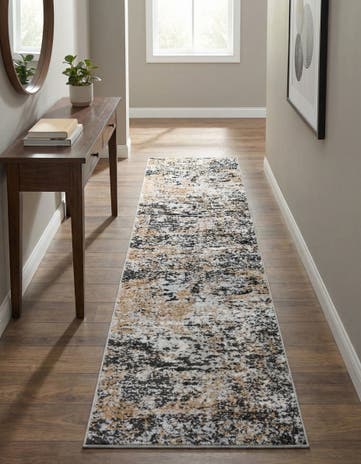 Beige Leipzig Runner Rug