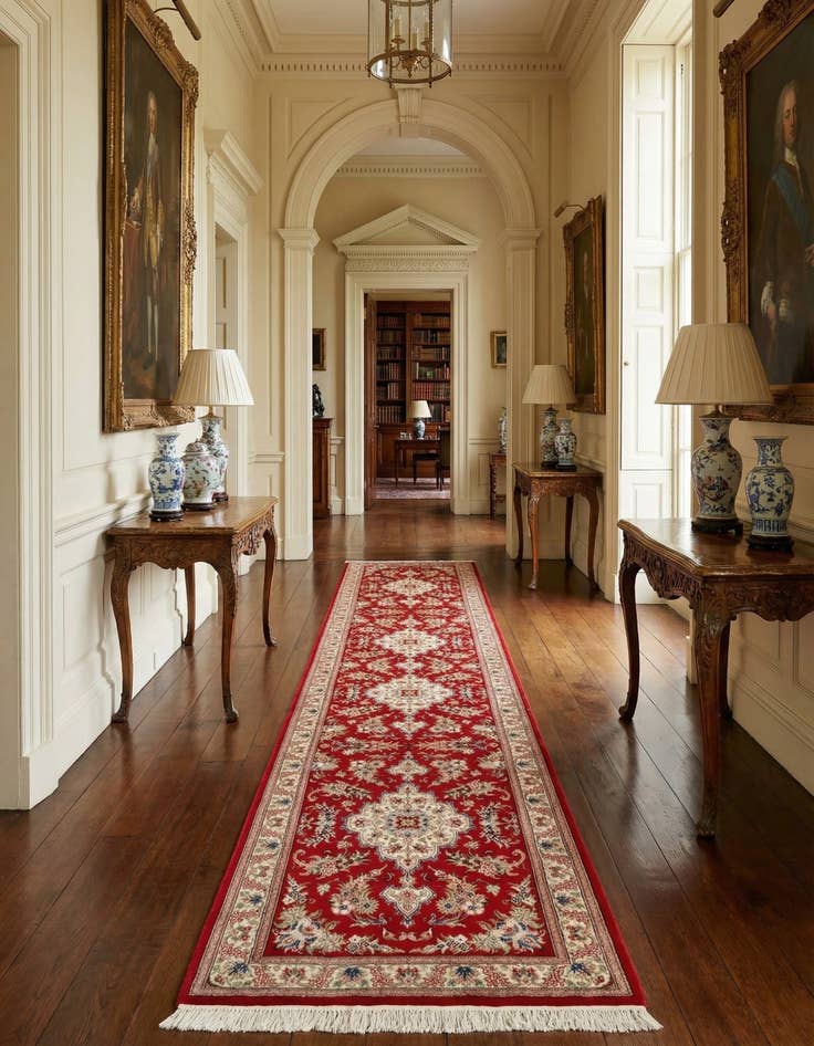 Detail image of 2' 9 x 13' 1 Tabriz Runner Rug