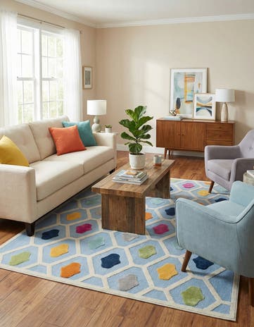 7' 10 x 10' Easy-Clean Aruba Indoor / Outdoor Rug