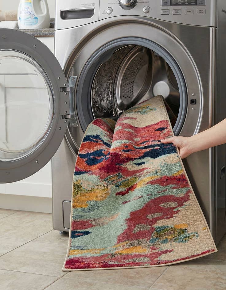 Detail image of 2' x 8'  Washable Casablanca Runner Rug