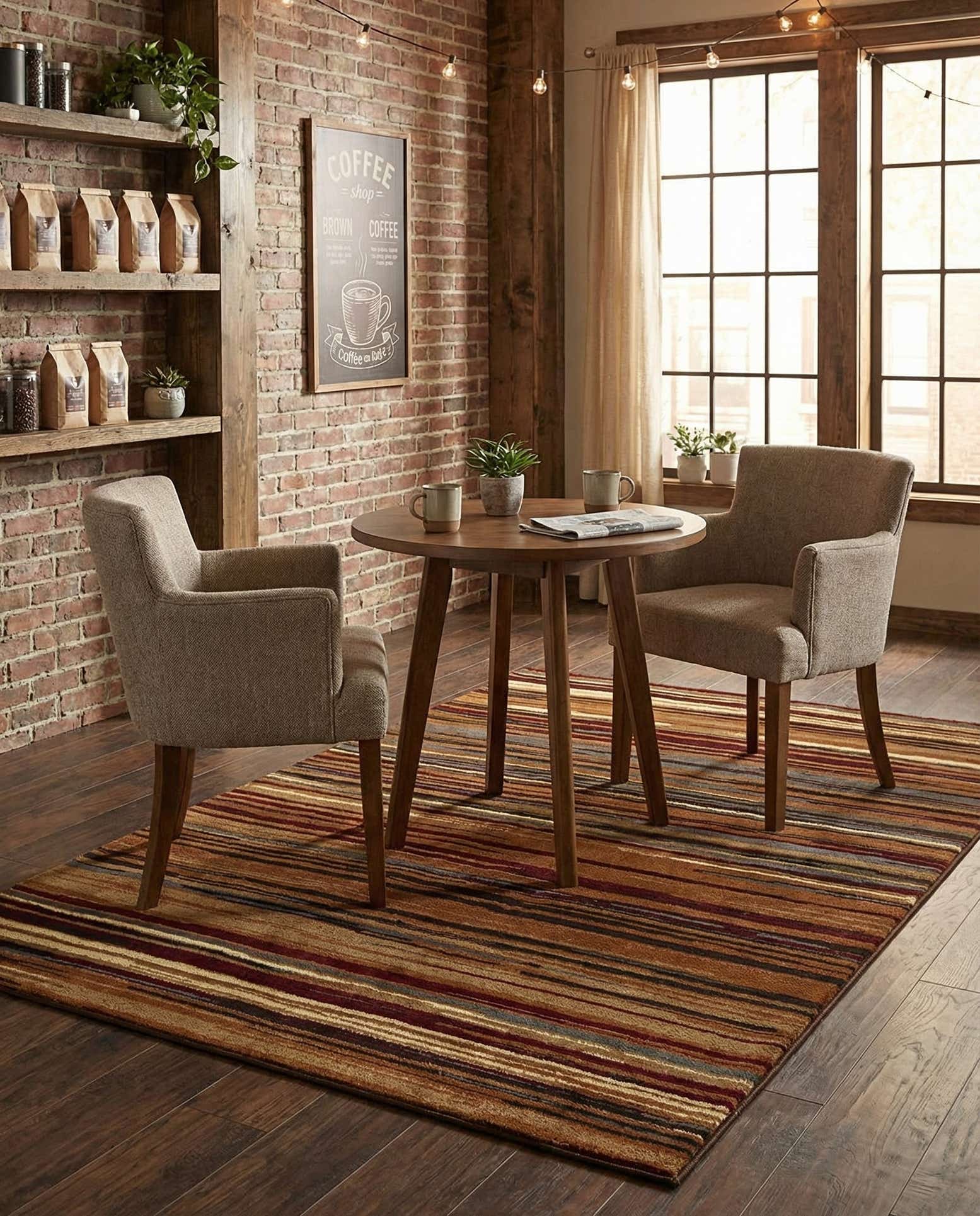 120cm x 185cm Coffee Shop Alfombra