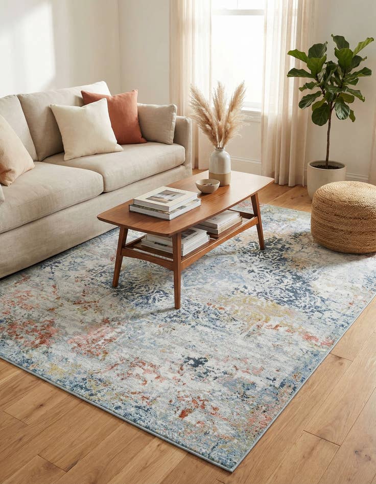 Detail image of  6' x 9' Kamala Washable Rug