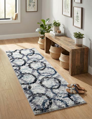 Ivory Tucson Runner Rug