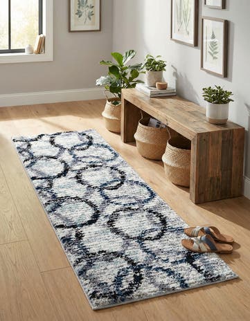 Ivory Tucson Runner Rug