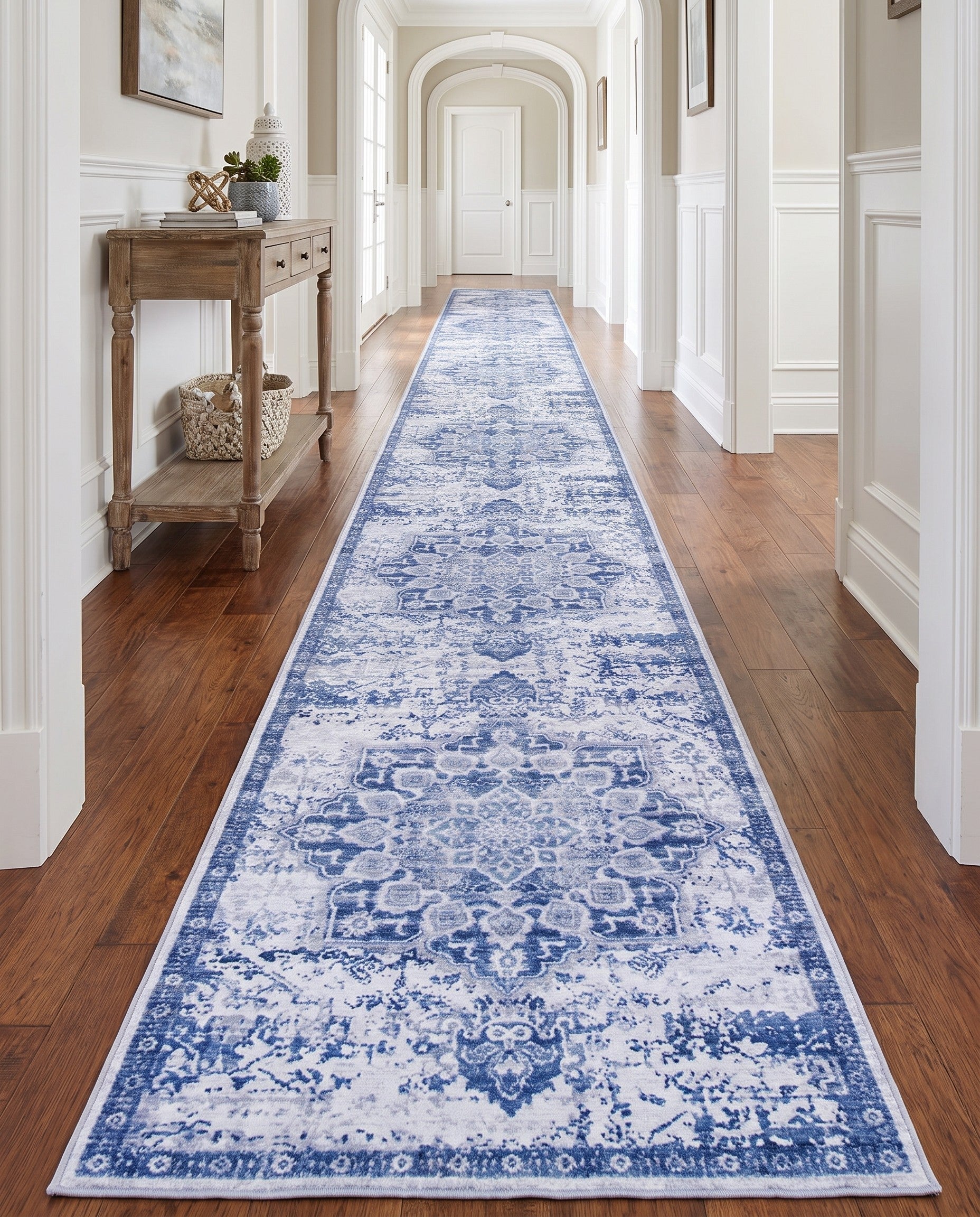2' 7 x 19' 8 Washable Francesca Runner Rug