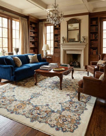 10' 3 x 13' 7 Kerman Rug