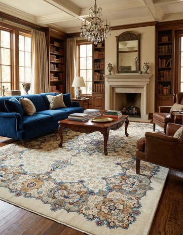 10' 3 x 13' 7 Kerman Rug