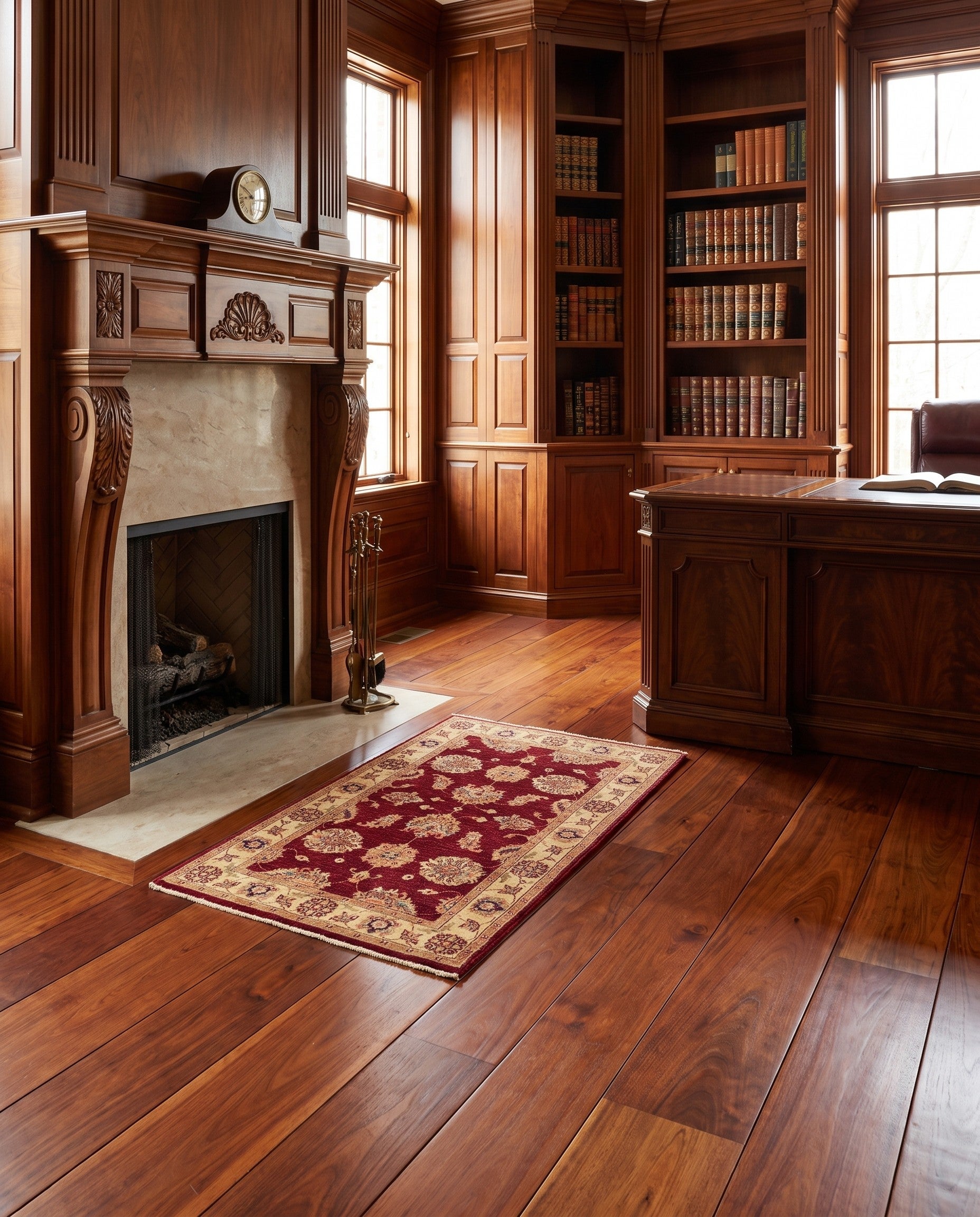 3' x 4' 10 Hand Knotted Ziegler Rug