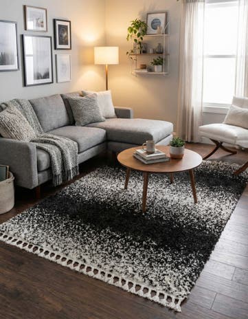 5' 3 x 8' Athena Shag Rug