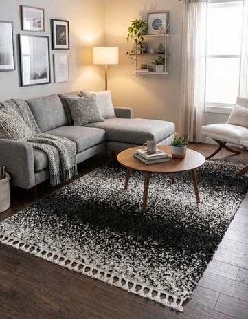 5' 3 x 8' Athena Shag Rug