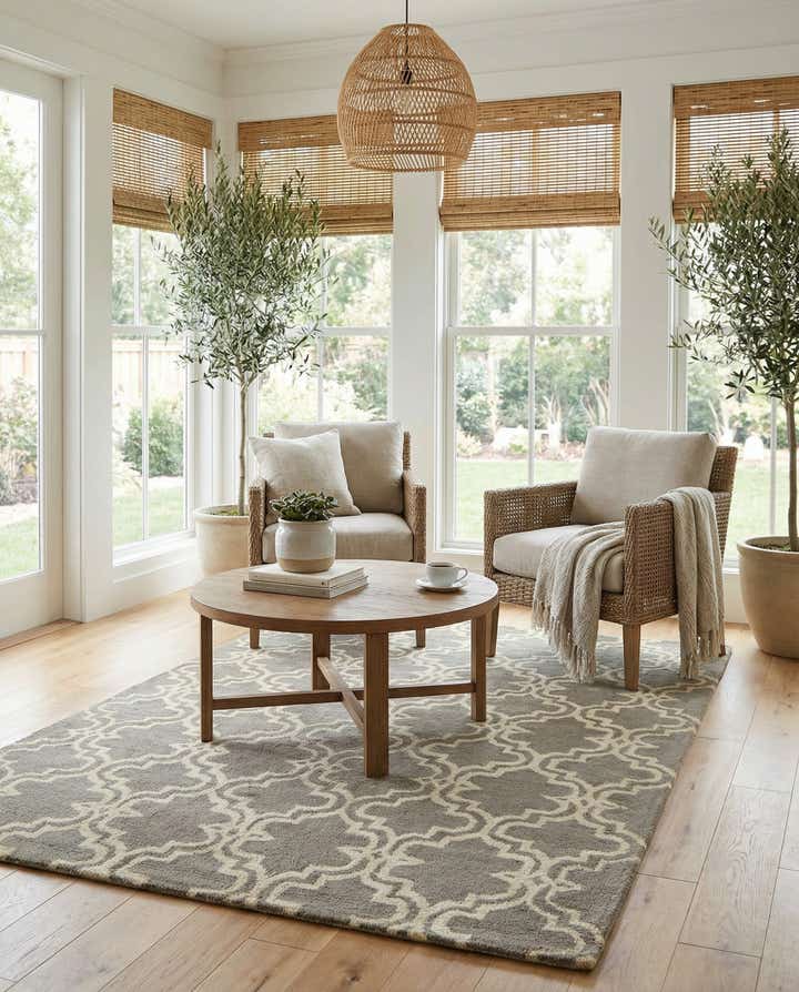 5' x 7' 10 Luna Wool Rug