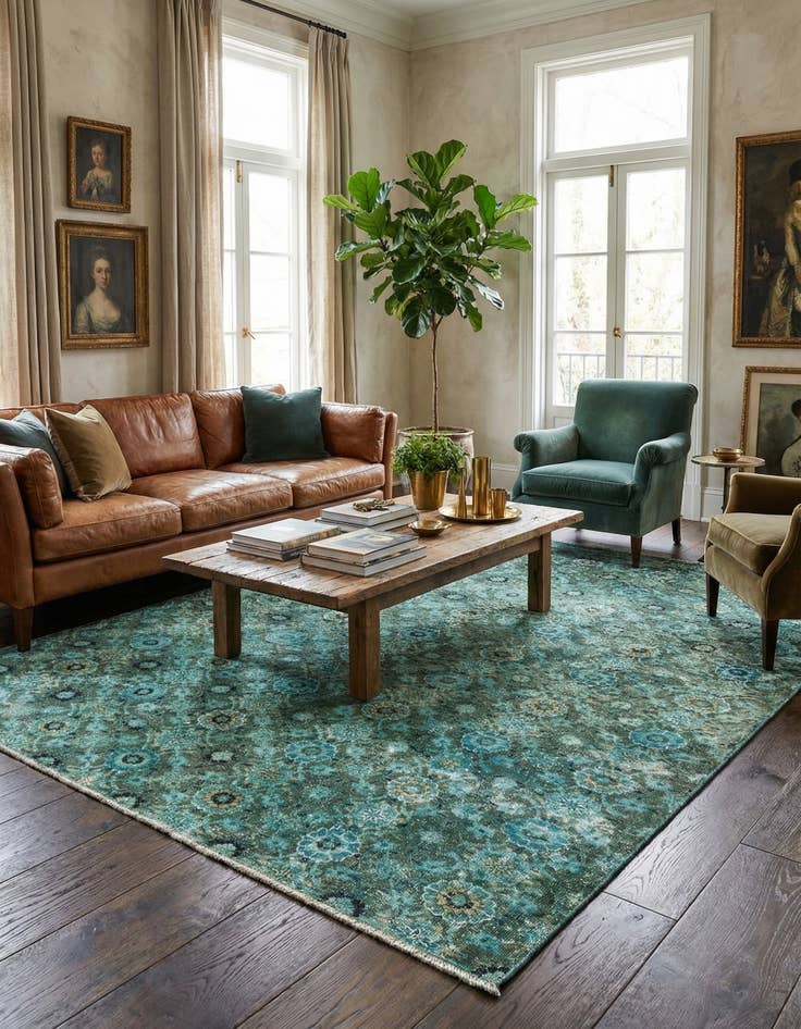 Detail image of 5' 7 x 8' 4 Vintage Royal Rug