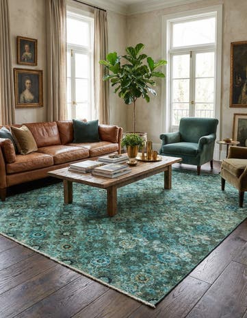 5' 7 x 8' 4 Vintage Royal Rug