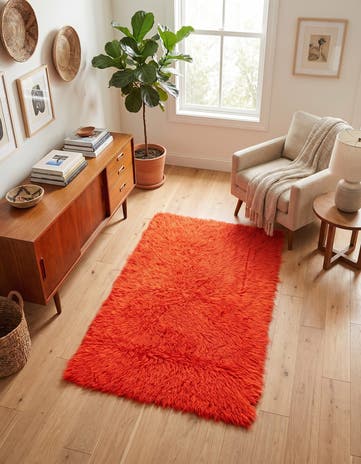 3' 1 x 5' 3 Hand Knotted Moroccan Wool Rug