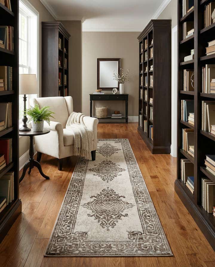 2' x 8' Hermitage Runner Rug