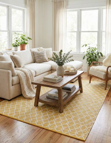 English Daisy Hand Knotted Jill Zarin Dorset Rug