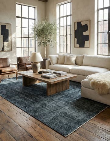 5' 10 x 9' 9 Ultra Vintage Wool Rug